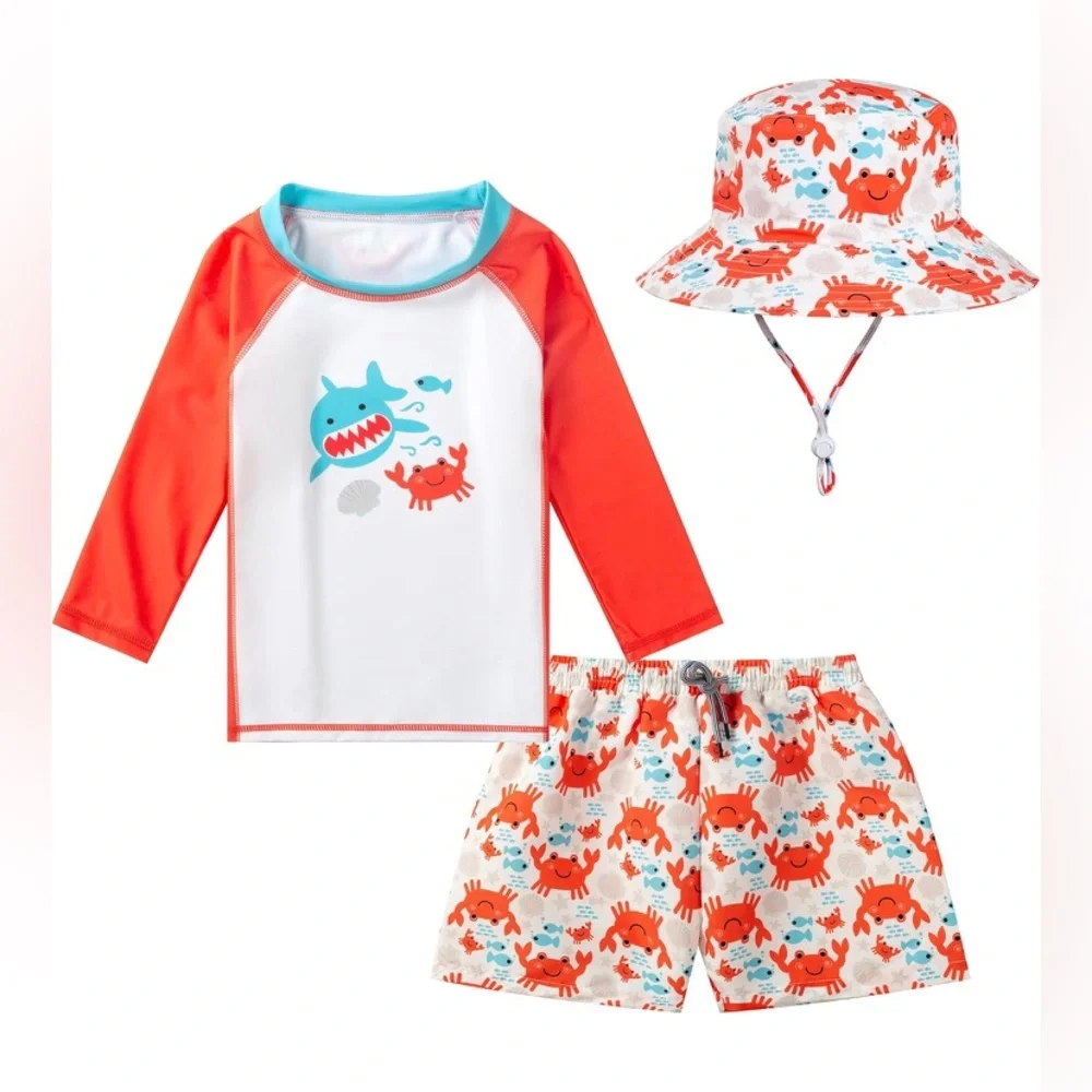 NWT Baby 3pc Swim Set